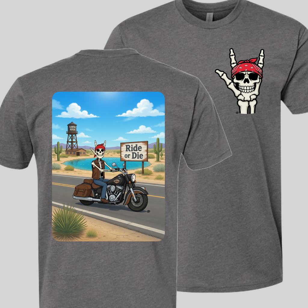Skelly - On Route 66, The Blue Hole T-Shirt