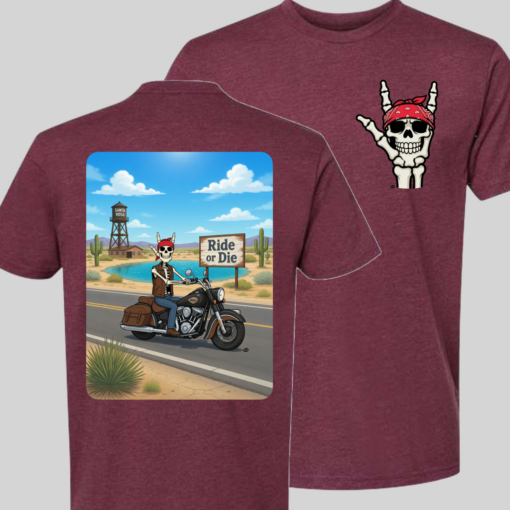 Skelly - On Route 66, The Blue Hole T-Shirt