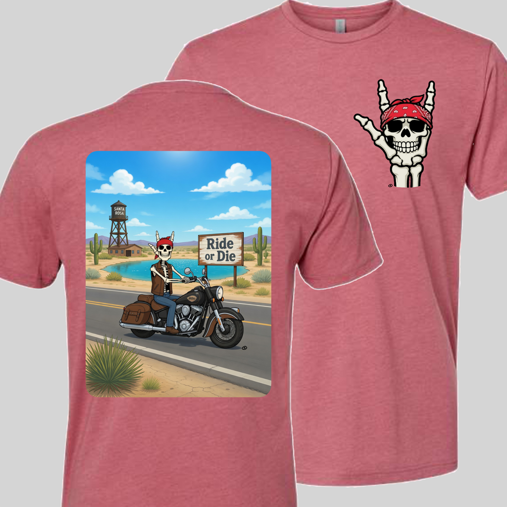 Skelly - On Route 66, The Blue Hole T-Shirt