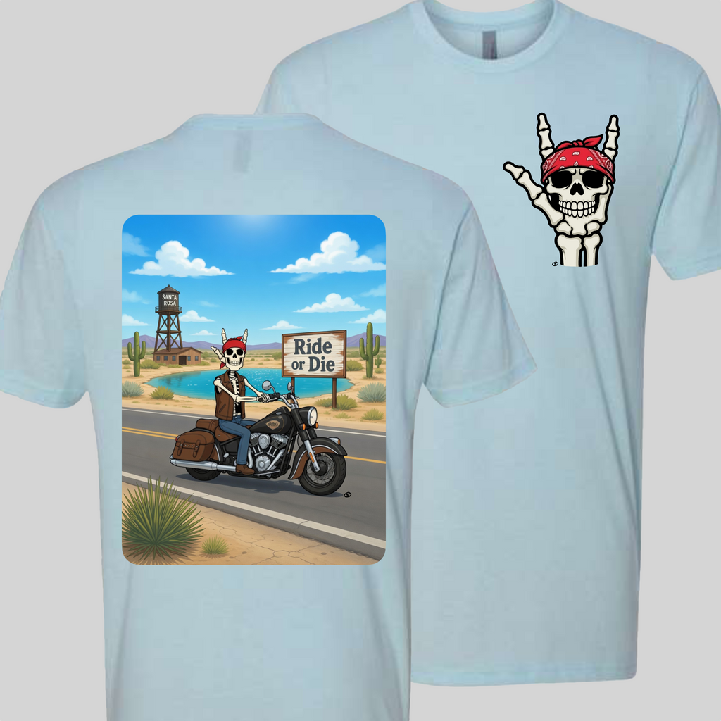 Skelly - On Route 66, The Blue Hole T-Shirt
