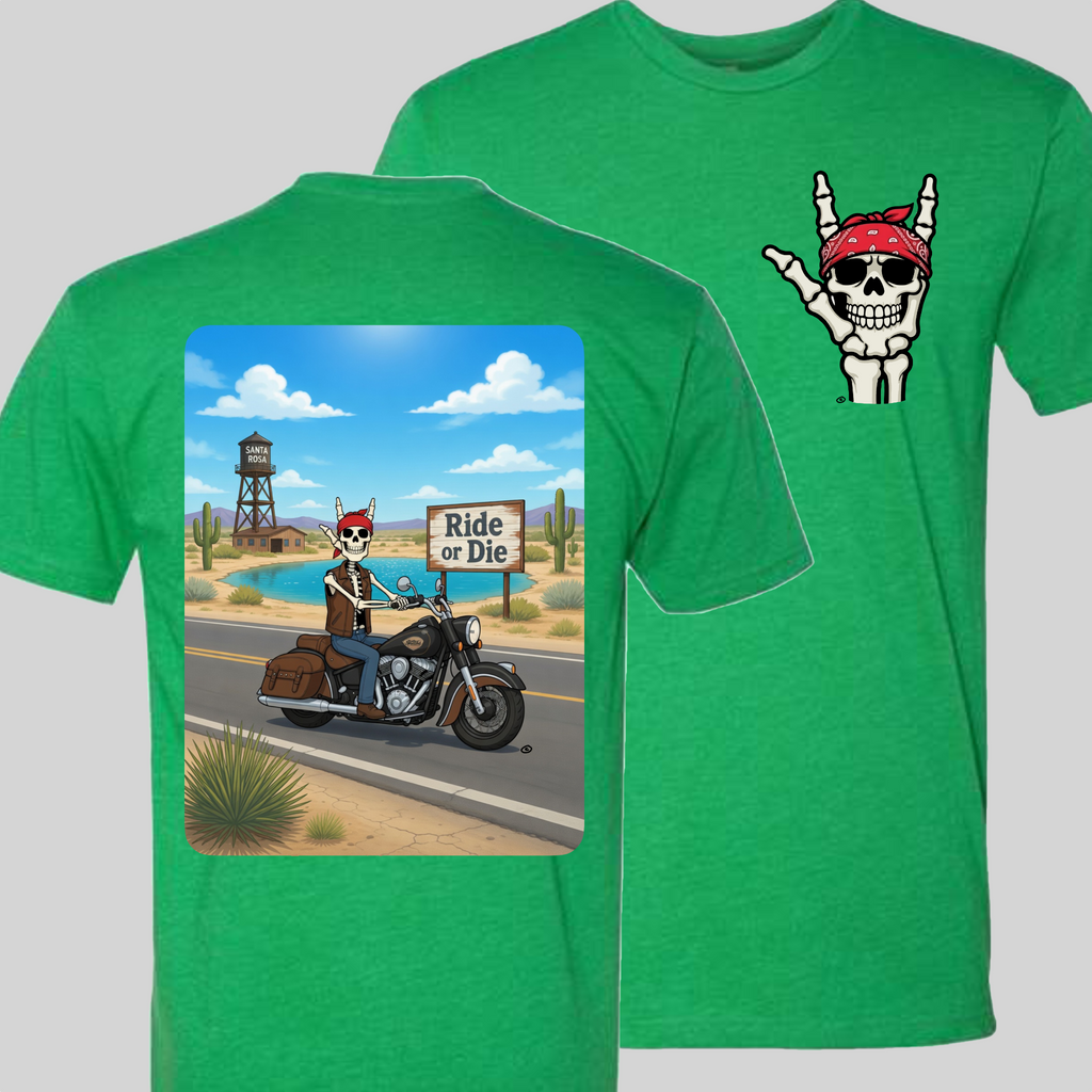 Skelly - On Route 66, The Blue Hole T-Shirt
