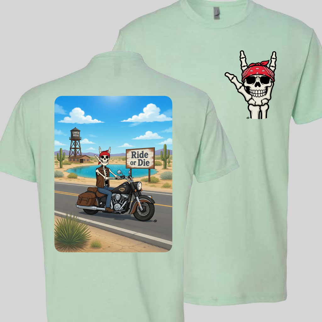 Skelly - On Route 66, The Blue Hole T-Shirt