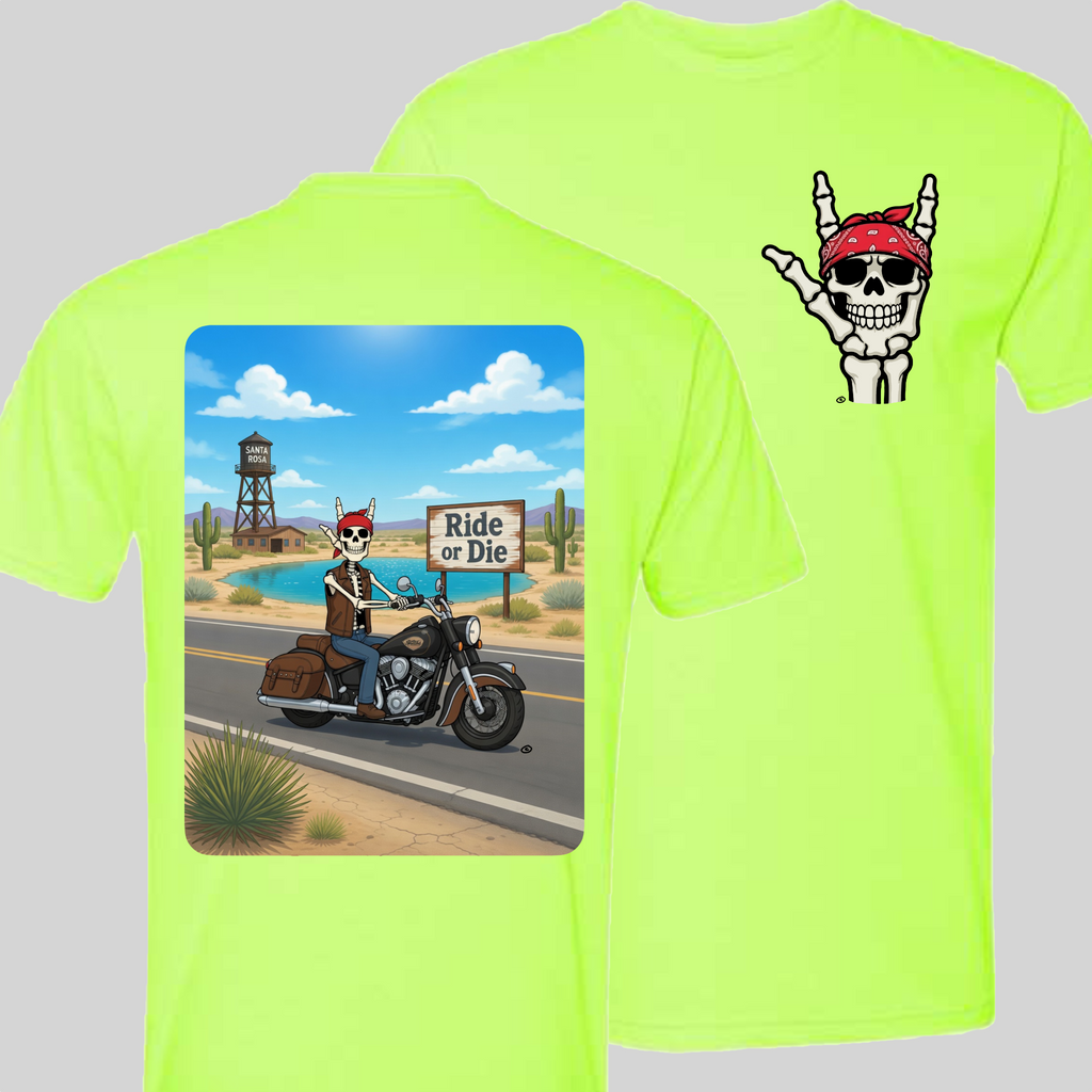 Skelly - On Route 66, The Blue Hole T-Shirt