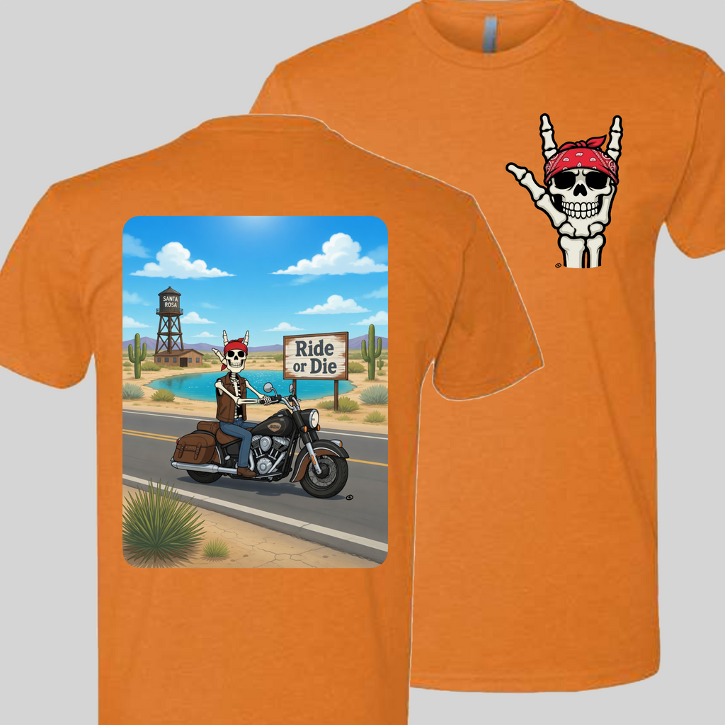 Skelly - On Route 66, The Blue Hole T-Shirt