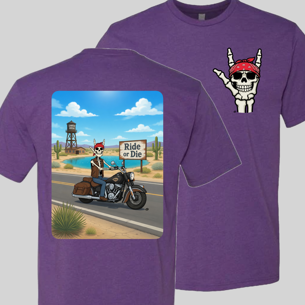 Skelly - On Route 66, The Blue Hole T-Shirt