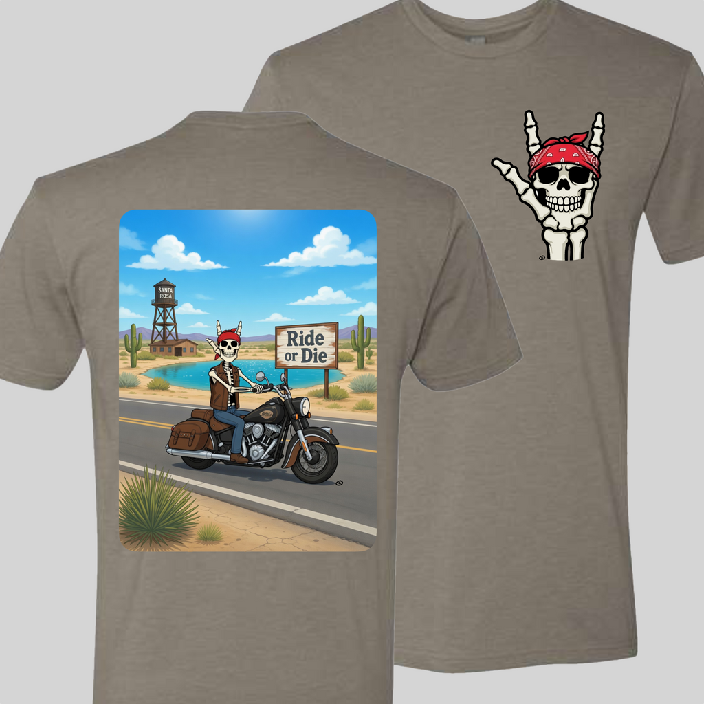 Skelly - On Route 66, The Blue Hole T-Shirt