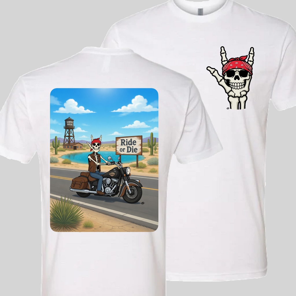 Skelly - On Route 66, The Blue Hole T-Shirt