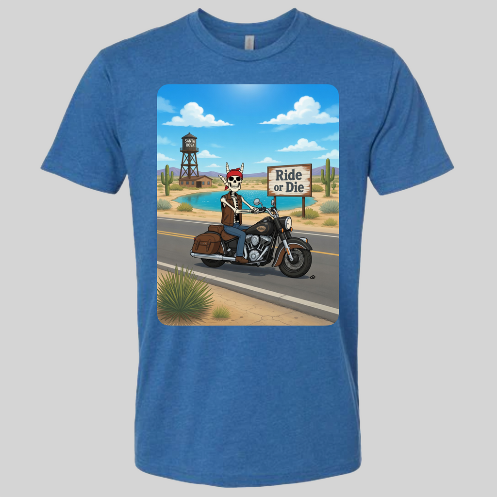 Skelly - On Route 66, The Blue Hole T-Shirt
