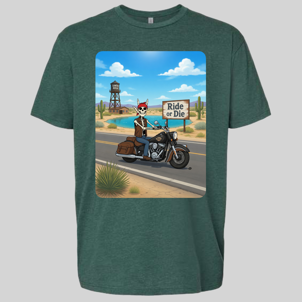 Skelly - On Route 66, The Blue Hole T-Shirt