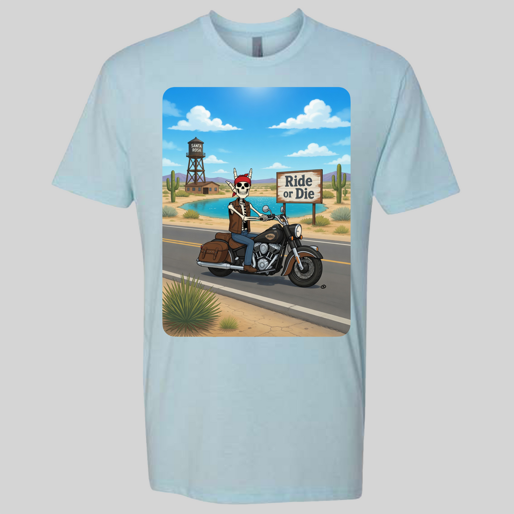 Skelly - On Route 66, The Blue Hole T-Shirt