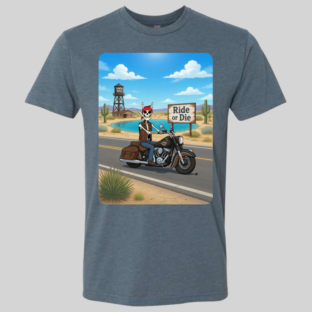 Skelly - On Route 66, The Blue Hole T-Shirt