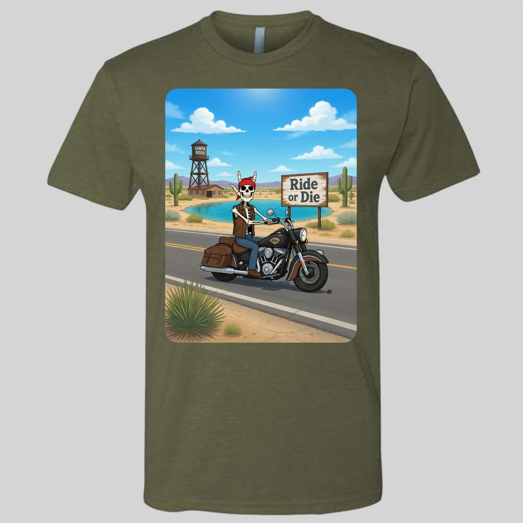 Skelly - On Route 66, The Blue Hole T-Shirt