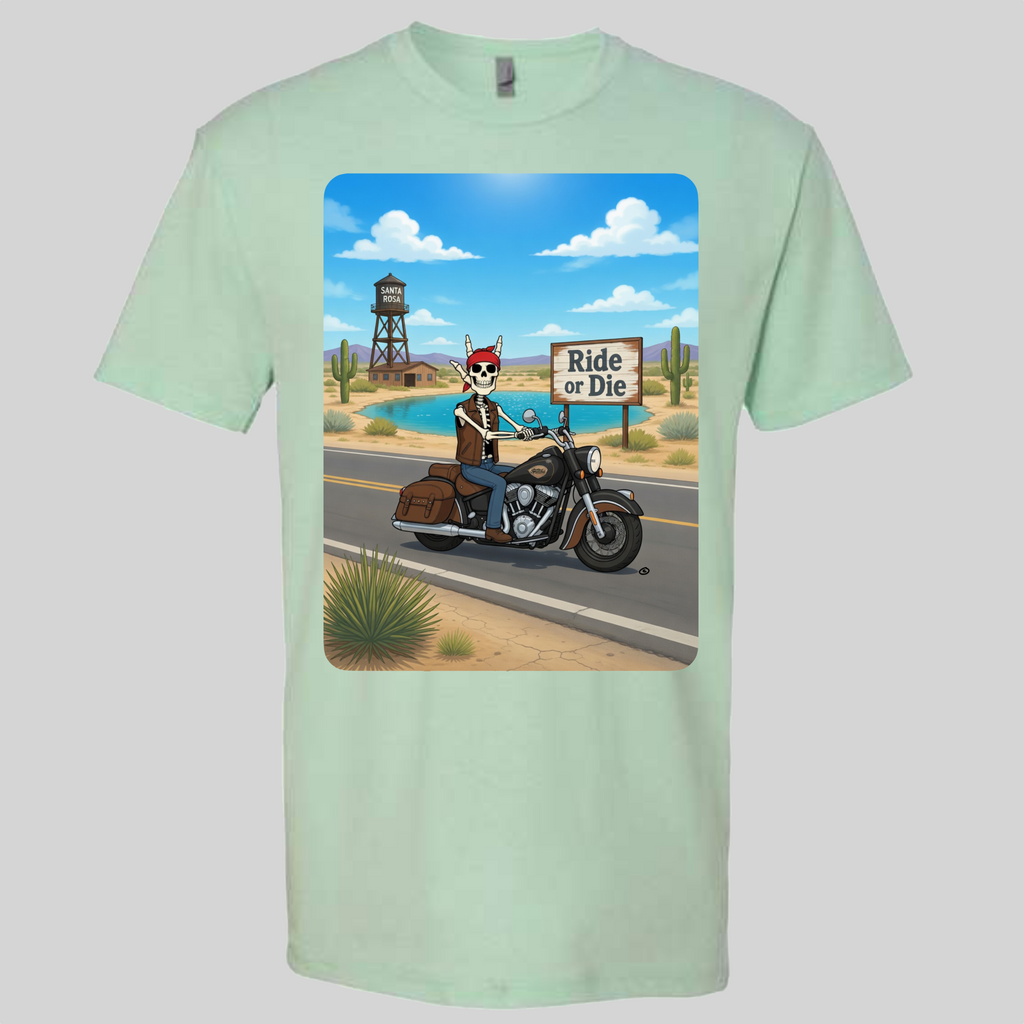 Skelly - On Route 66, The Blue Hole T-Shirt