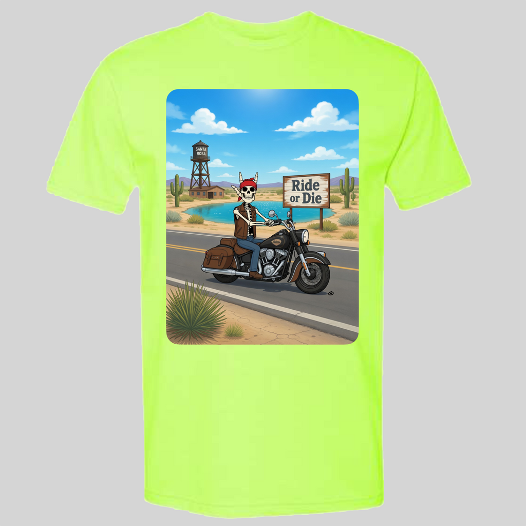 Skelly - On Route 66, The Blue Hole T-Shirt