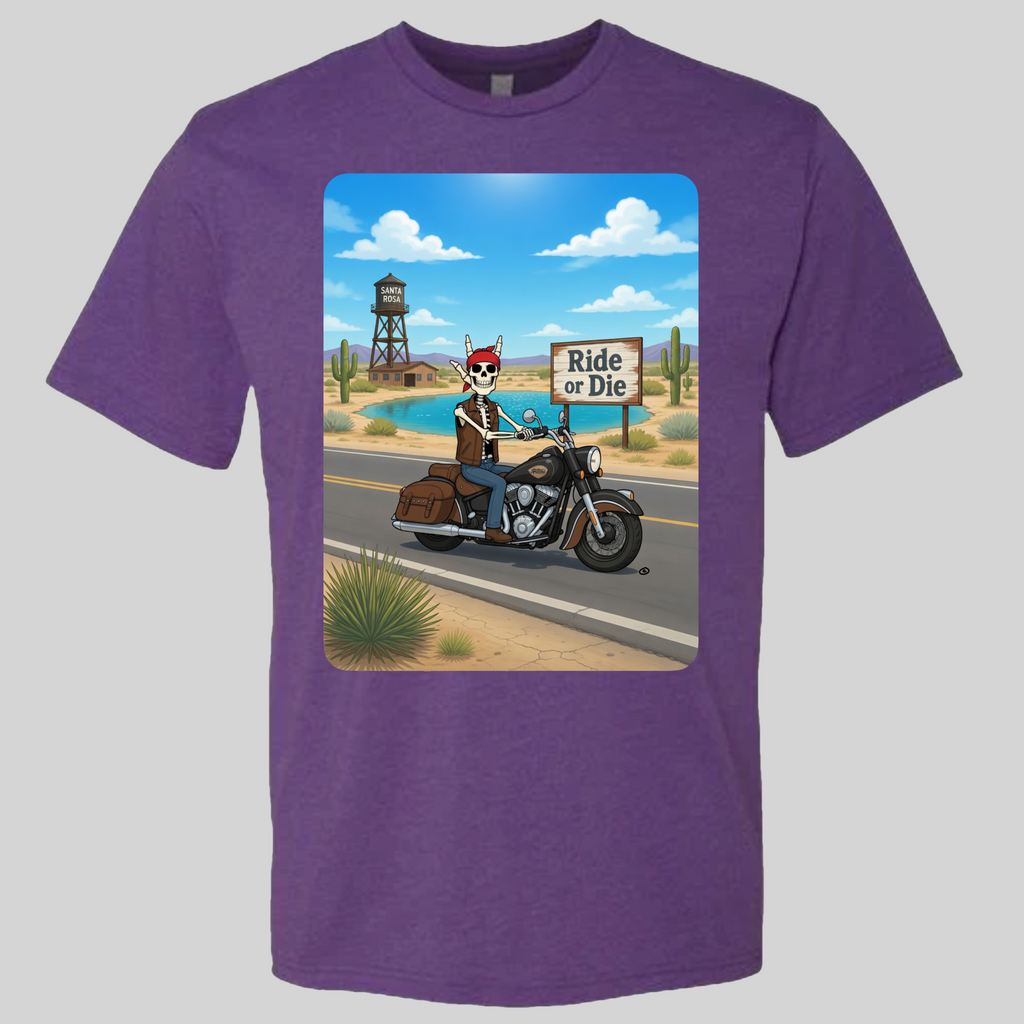 Skelly - On Route 66, The Blue Hole T-Shirt