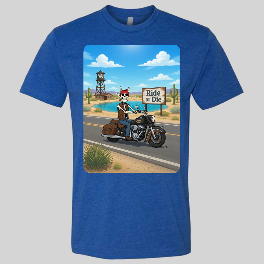 Skelly - On Route 66, The Blue Hole T-Shirt