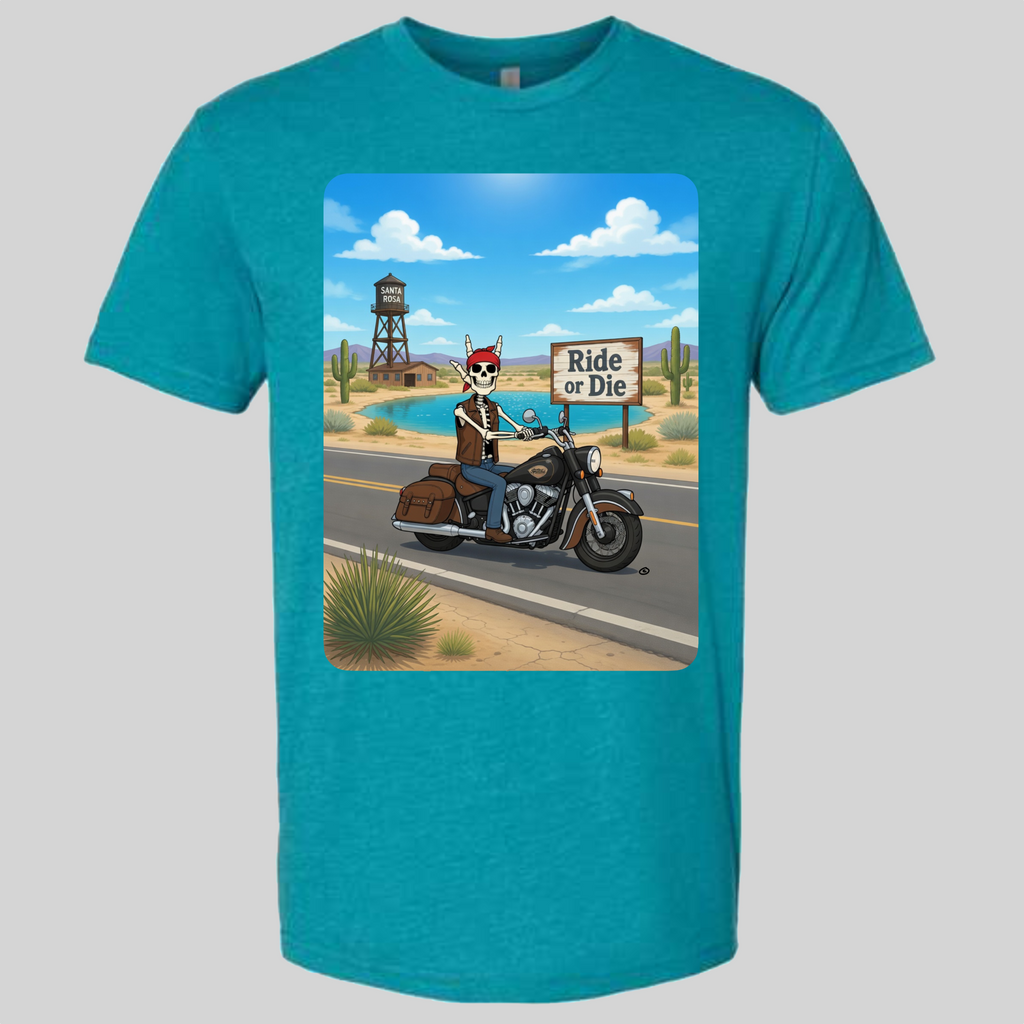 Skelly - On Route 66, The Blue Hole T-Shirt