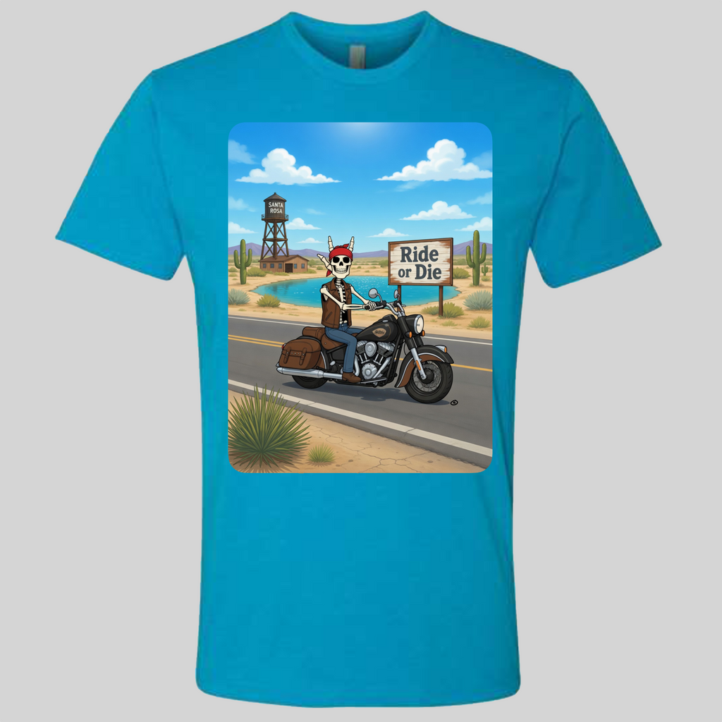 Skelly - On Route 66, The Blue Hole T-Shirt