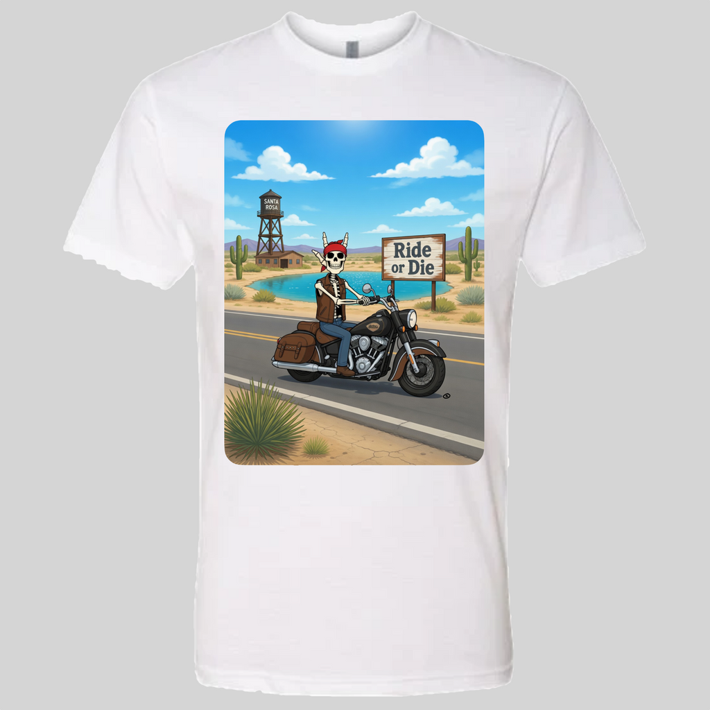 Skelly - On Route 66, The Blue Hole T-Shirt