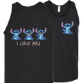 Stitch ILY I Love You Tank Top (MEN)