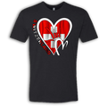 Switzerland Flag ILY HEART T-Shirt