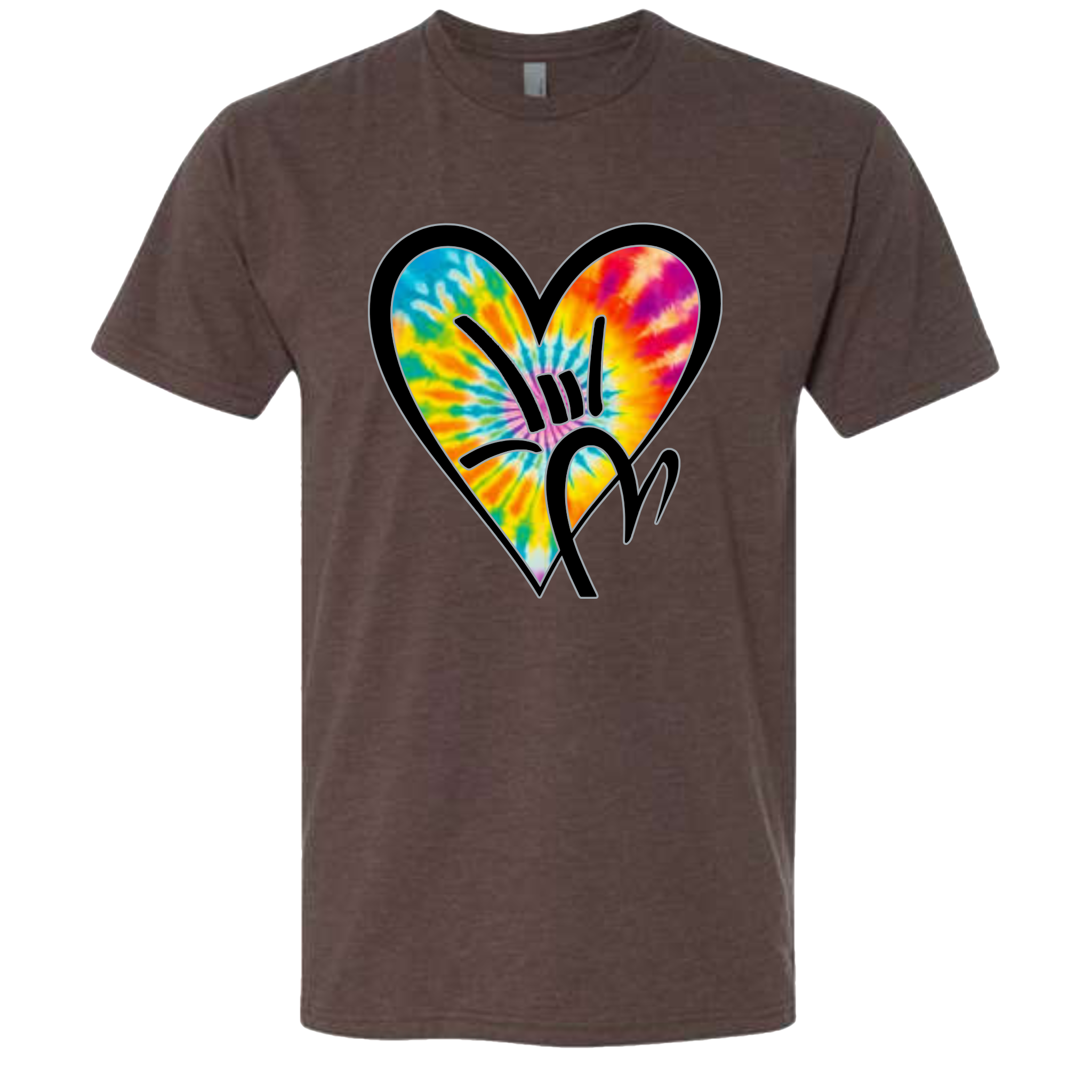 Tie-Dye ILY HEART T-Shirt