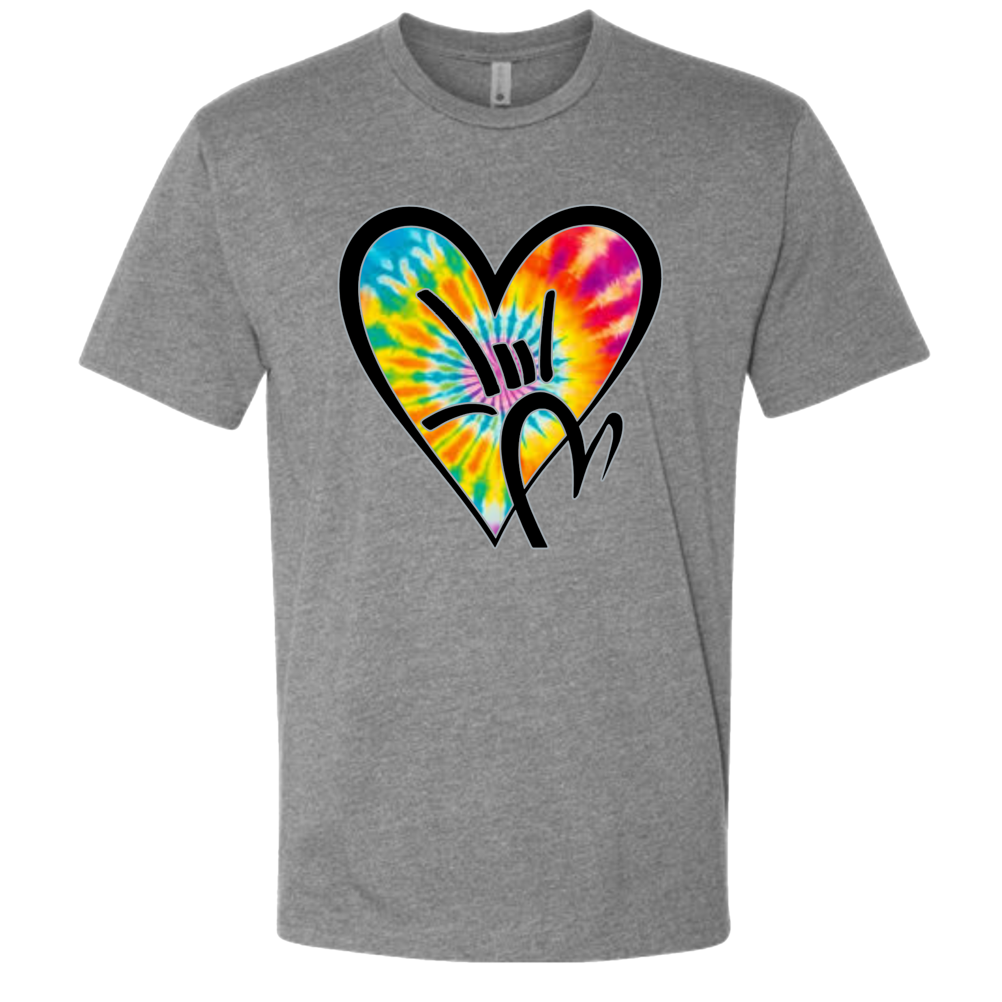 Tie-Dye ILY HEART T-Shirt