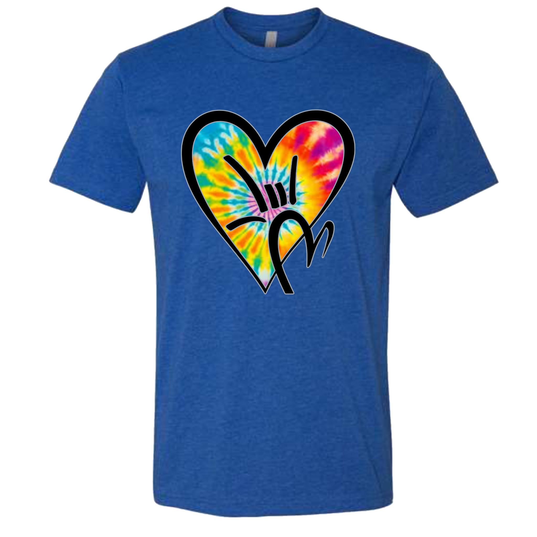 Tie-Dye ILY HEART T-Shirt