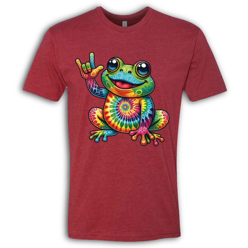 ASL Tie Dye Frog T-Shirt