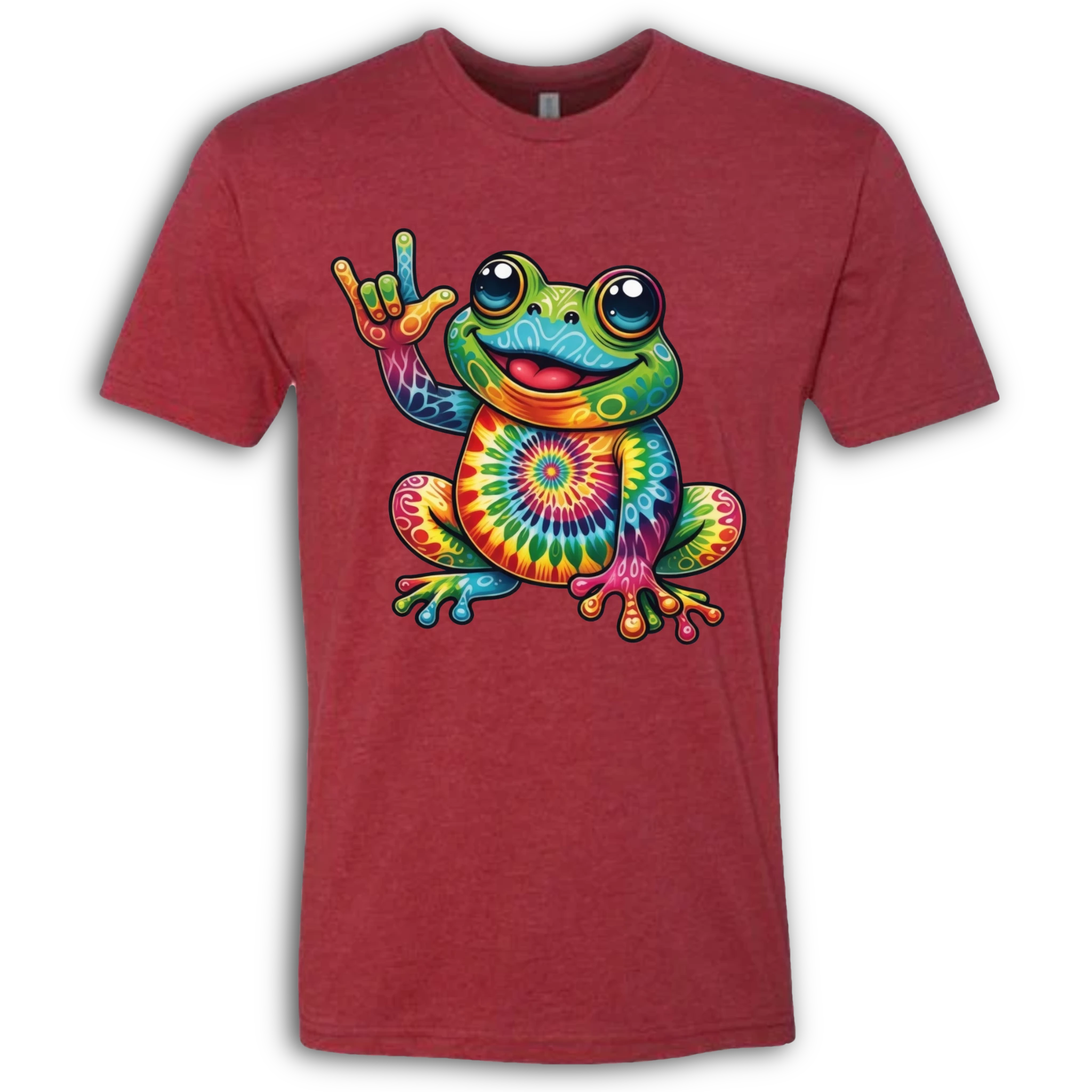ASL Tie Dye Frog T-Shirt