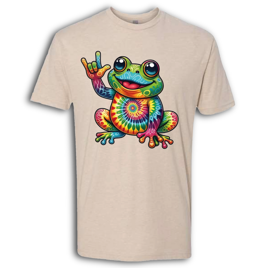ASL Tie Dye Frog T-Shirt