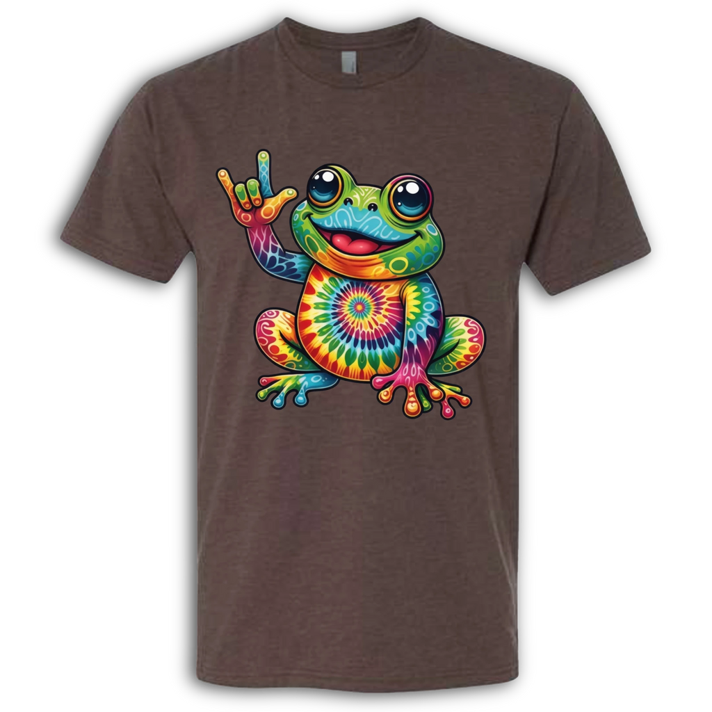 ASL Tie Dye Frog T-Shirt