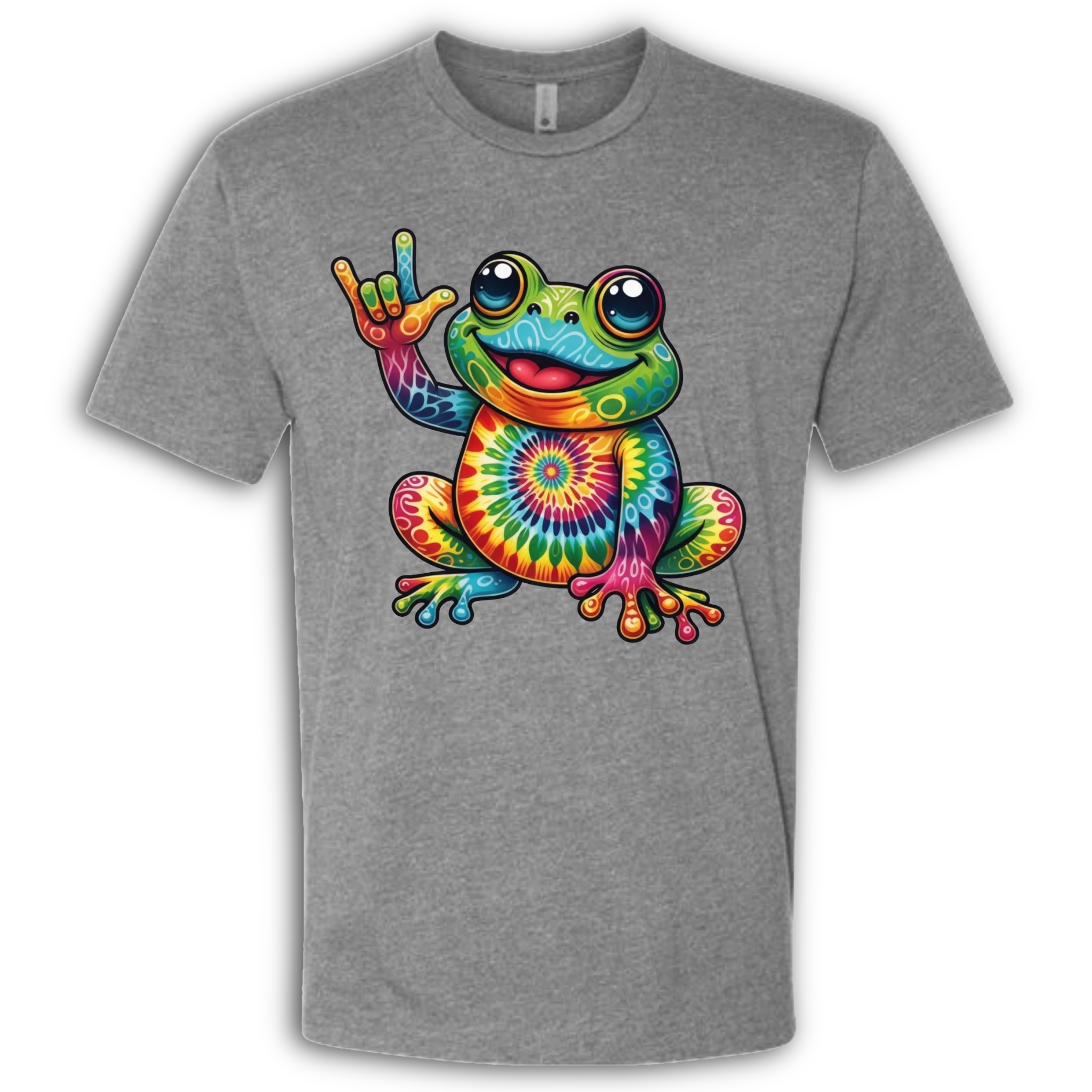 ASL Tie Dye Frog T-Shirt