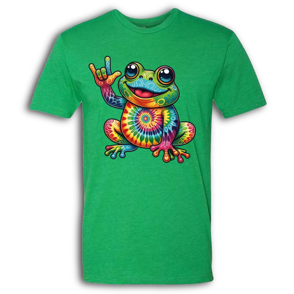 ASL Tie Dye Frog T-Shirt