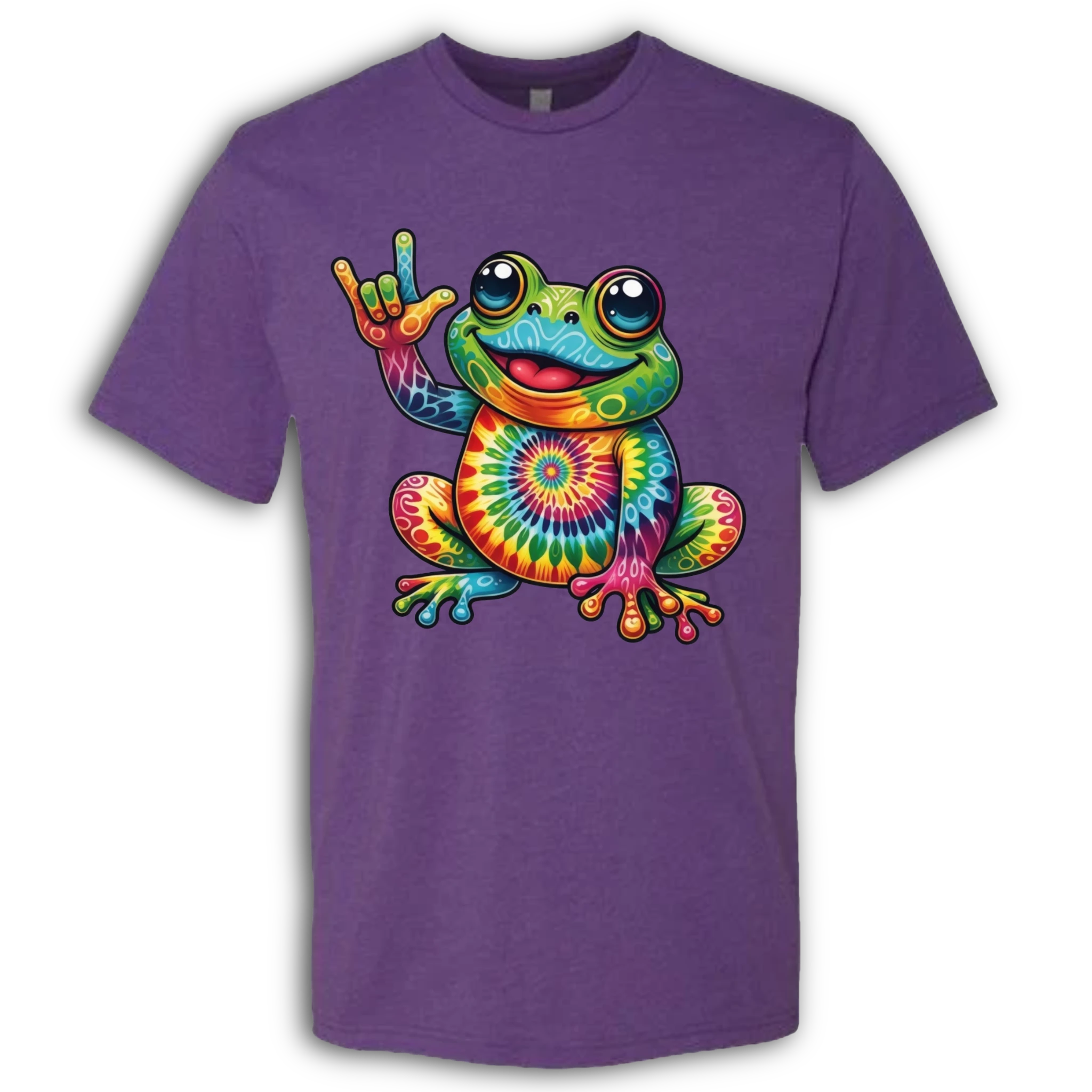 ASL Tie Dye Frog T-Shirt