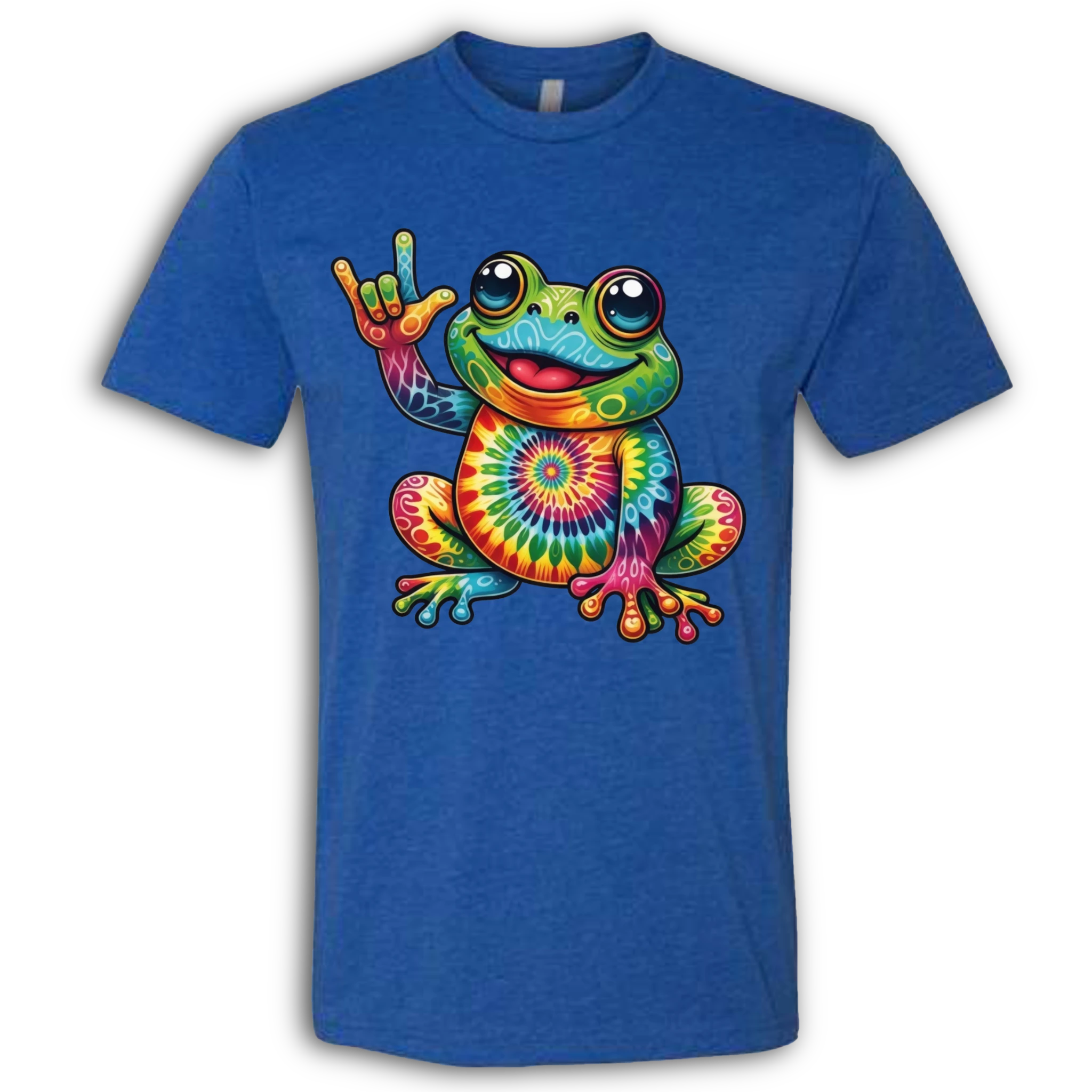 ASL Tie Dye Frog T-Shirt