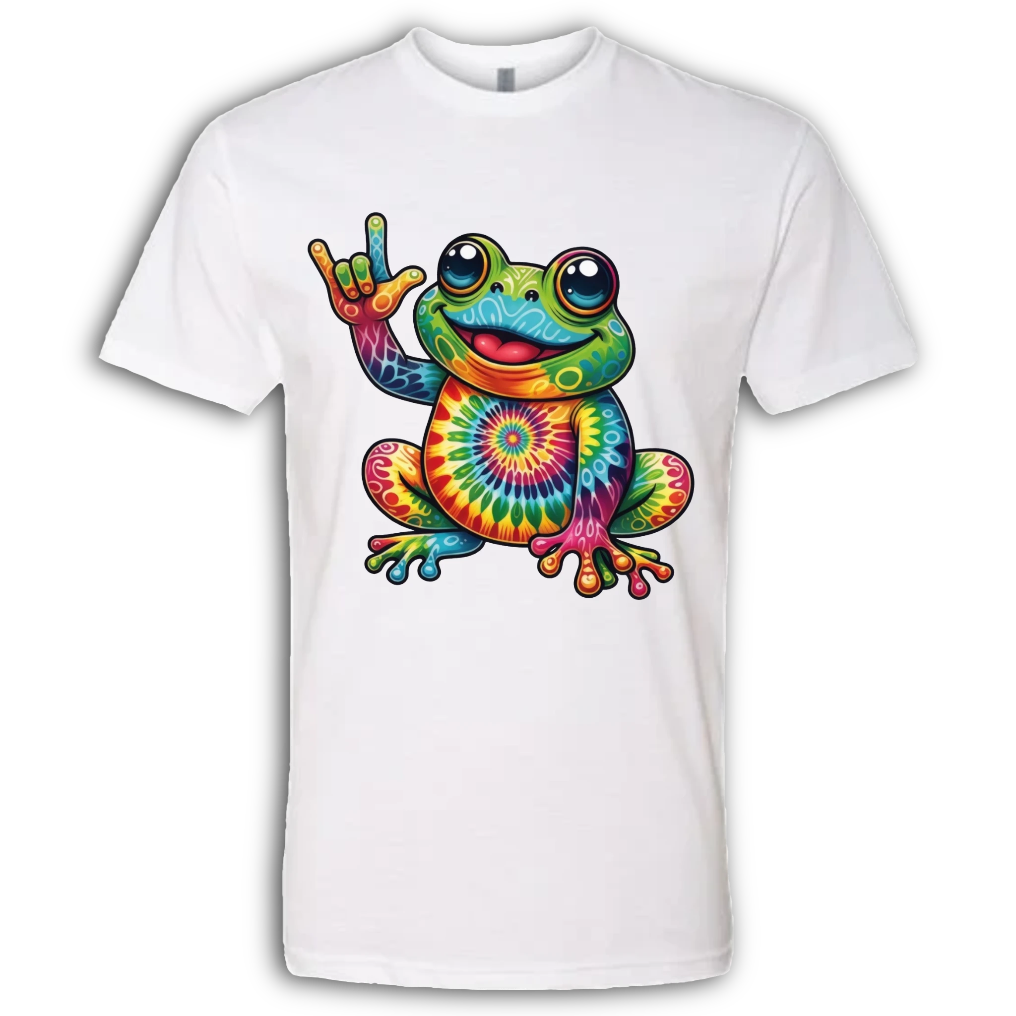 ASL Tie Dye Frog T-Shirt