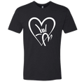 White ILY HEART Logo T-Shirt