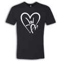 White ILY HEART Logo T-Shirt