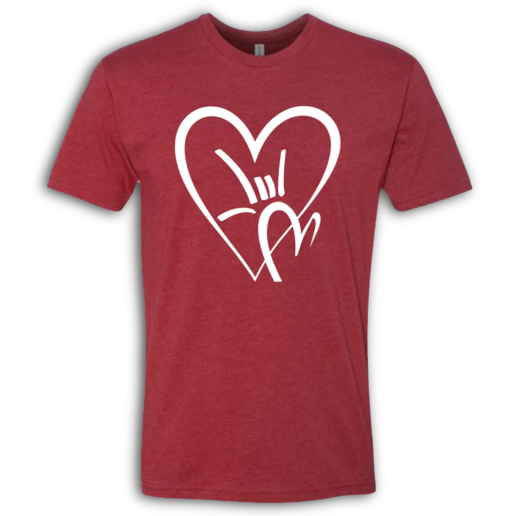 White ILY HEART Logo T-Shirt