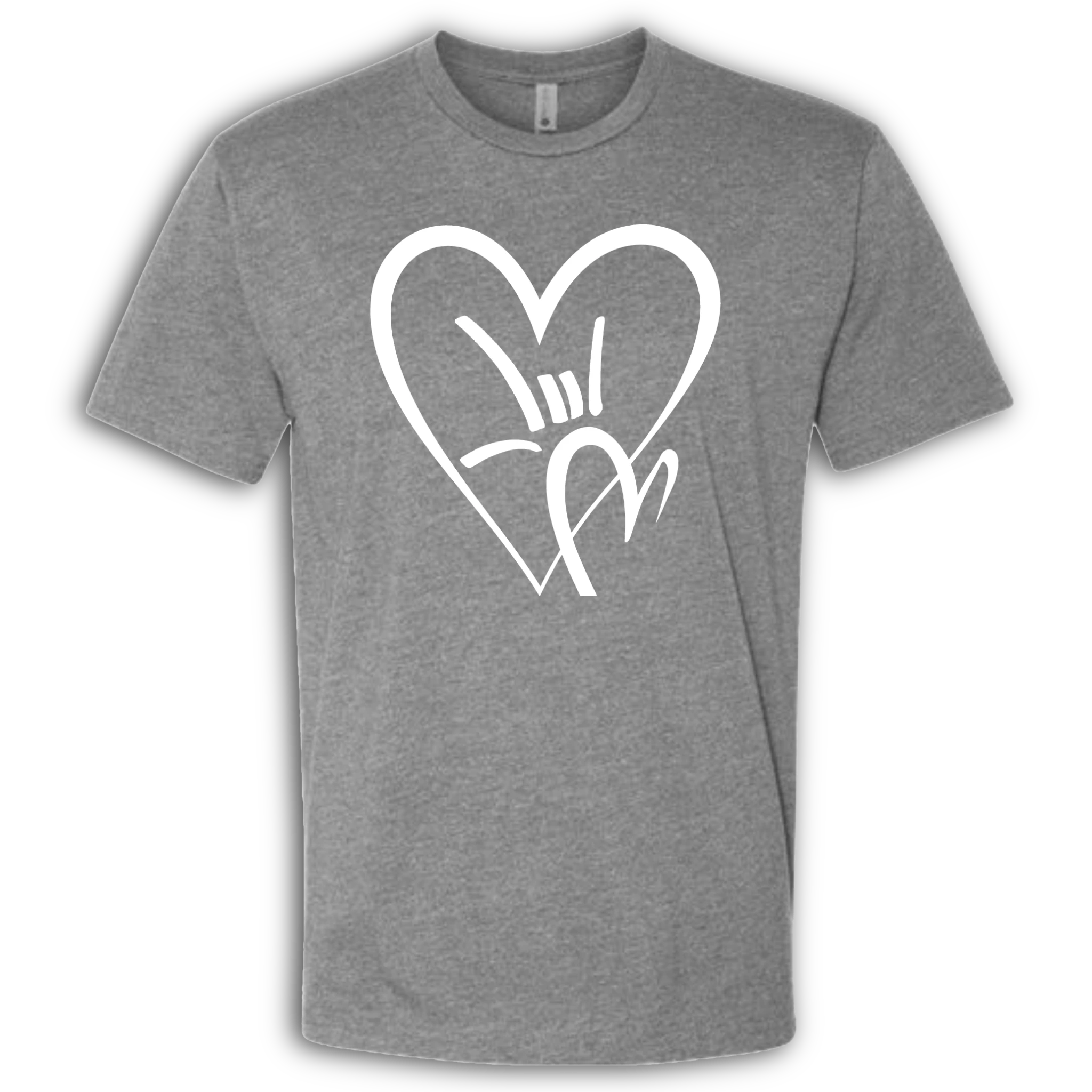 White ILY HEART Logo T-Shirt