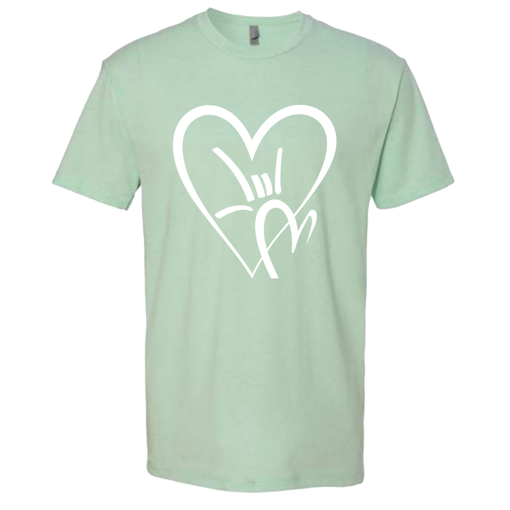 White ILY HEART Logo T-Shirt