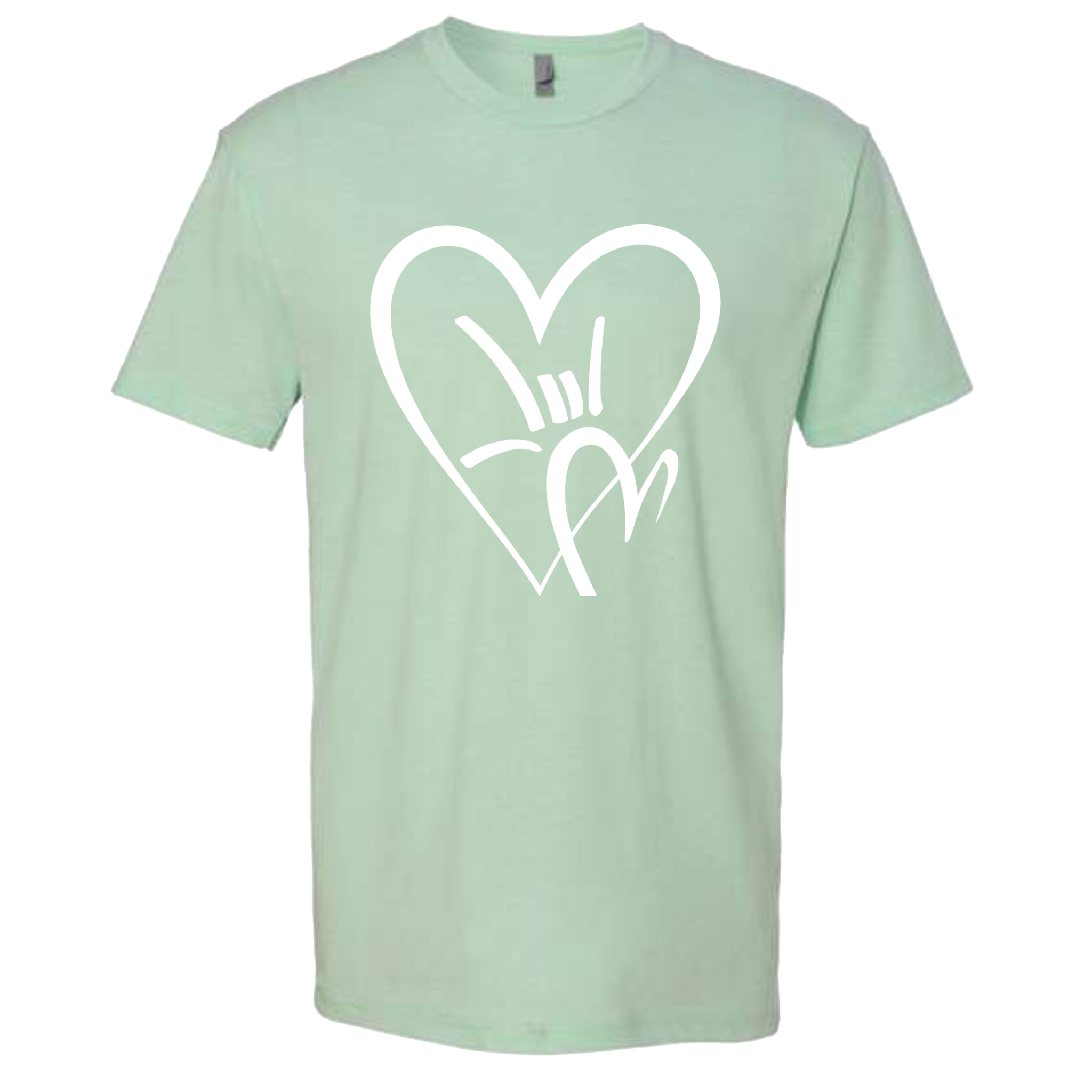 White ILY HEART Logo T-Shirt