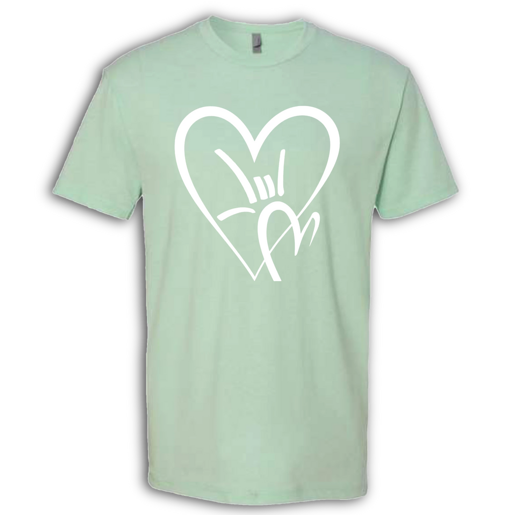 White ILY HEART Logo T-Shirt