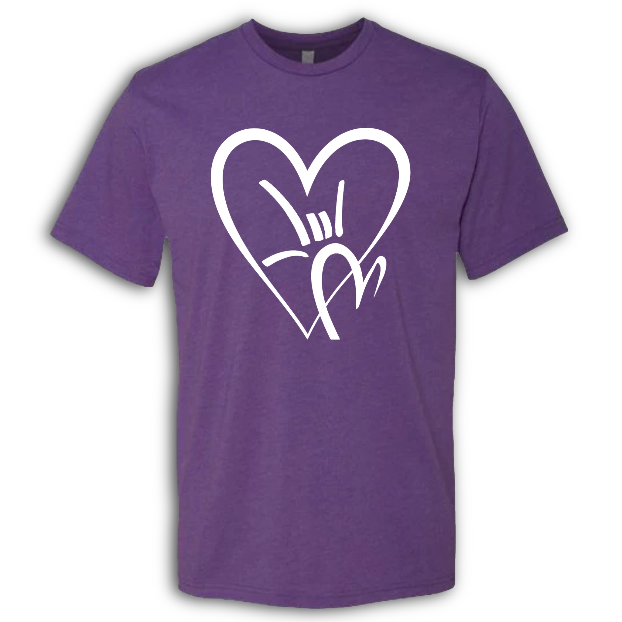 White ILY HEART Logo T-Shirt